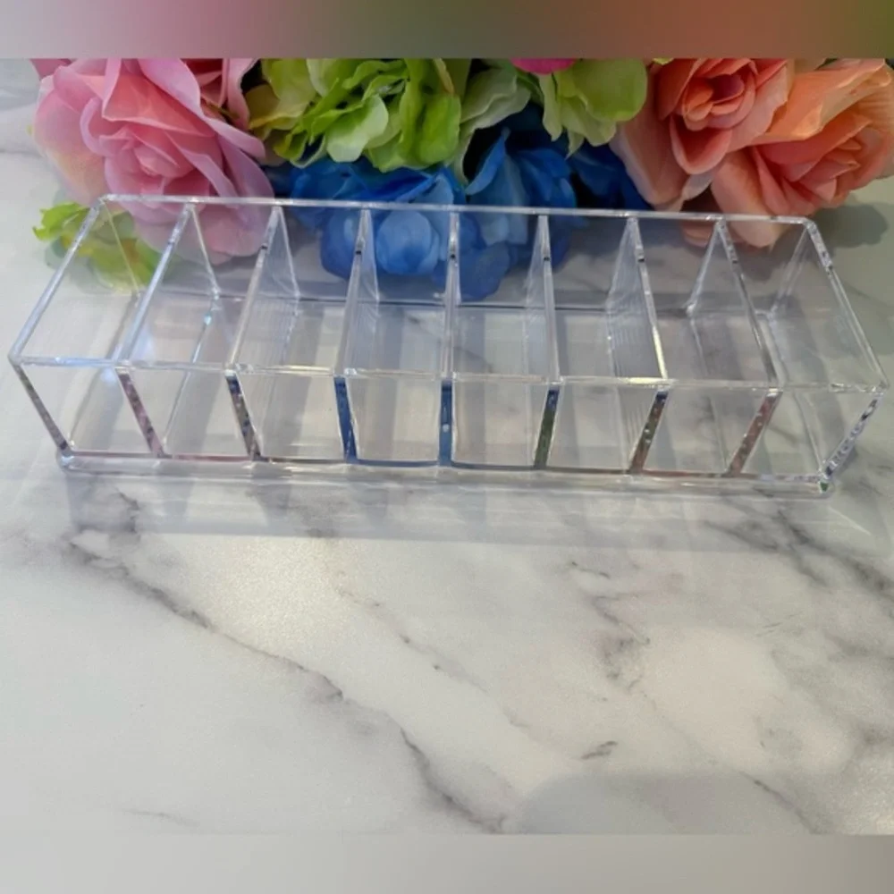 Clear Acrylic Beauty Vanity Organizer Tray